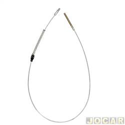 Cabo do freio de mo - Fnia - <b>Chevrolet Corsa Hatch Wind 1.0 MPFI 2P de 1999 at 2002</b> - Corsa hatch 1998 at 2002 - Tigra 1998 - Classic at 2010 - 1075mm - lado do passageiro - cada (unidade) - 30-432