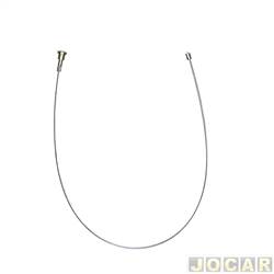 Cabo do freio de mo - Fnia - <b>Chevrolet Corsa Hatch SS 1.8 8V Flexpower 4P de 2005 at 2009</b> - Corsa sedan/hatch 2003 at 2012 - 810mm - traseiro - lado do passageiro - cada (unidade) - 30-504