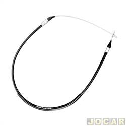 Cabo do freio de mo - Fnia - <b>Chevrolet Corsa Hatch SS 1.8 8V Flexpower 4P de 2005 at 2009</b> - Corsa sedan/hatch 2003 at 2012 - intermedirio - 1080mm - traseiro - lado do motorista - cada (unidade) - 30-540