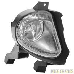 Farol de milha - alternativo - Orgus - <b>Chevrolet Corsa Pick-up Sport 1.6 MPFI de 2001 at 2003</b> - Corsa 2000 at 2002 - Classic 2003 at 2010 - lado do passageiro - cada (unidade) - FG-329LD