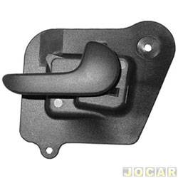 Maaneta interna da porta - <b>Chevrolet Corsa Hatch Joy 1.8 8V Flexpower 4P de 2004 at 2008</b> - Corsa 2003 at 2012 - traseiro - lado do passageiro - cada (unidade)