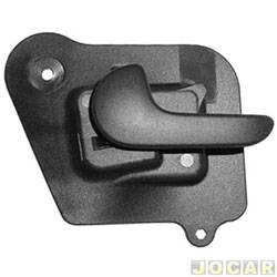 Maaneta interna da porta - <b>Chevrolet Corsa Hatch SS 1.8 8V Flexpower 4P de 2005 at 2009</b> - Corsa 2003 at 2012 - traseiro - lado do motorista - cada (unidade)