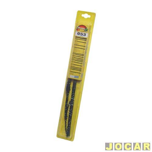 Palheta do limpador do vidro traseiro - Dyna - Corsa 1994 até 2002 - Kadett GS/GSi/Sport 1989 até 1995 - Gol G2 1995 até 1999 - 16 - 400mm - cada (...