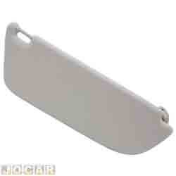 Quebra-sol - 2M Plastic - <b>Chevrolet Celta Super 1.0 VHC 8V Flexpower 2P de 2006 at 2009</b> - Corsa 1994 at 2002 - Classic - Celta - cinza - lado do motorista - cada (unidade) - 1902057
