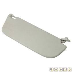 Quebra-sol - 2M Plastic - <b>Chevrolet Celta Super 1.0 VHC 8V Flexpower 2P de 2006 at 2009</b> - Corsa 1994 at 2002 - Classic - Celta - Com espelho - lado do motorista - cada (unidade) - 1902058