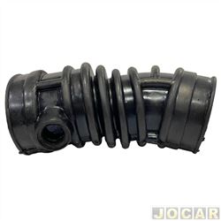 Mangueira do filtro de ar - Jahu - <b>Chevrolet Corsa Pick-up 1.6 MPFI de 1999 at 2003</b> - Celta 2000 at 2006 - Corsa 1994 at 2002 - com furo para sensor - cada (unidade) - 21178-2