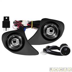 Kit de farol de milha - alternativo - Shocklight - Celta 2000 at 2006 - boto alternativo - cada (unidade) - SL-042510