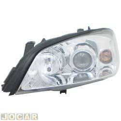 Farol principal - importado - Chevrolet Astra Hatch SS 2.0 8V Flexpower 4P de 2005 at 2009 - Astra 2003 at 2011 - com regulagem manual - lado do motorista - cada (unidade) - 28204