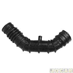 Mangueira do filtro de ar - Jahu - <b>Chevrolet Astra Sedan GL Milenium 1.8 MPFI 4P de 1999 at 2001</b> - Astra 8v 1999 at 2002 - sem rabicho - cada (unidade) - 32083-5