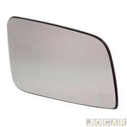 Lente do retrovisor com base - alternativo - G Componentes - Astra 1999 at 2011 - lado do passageiro - cada (unidade) - GB1018