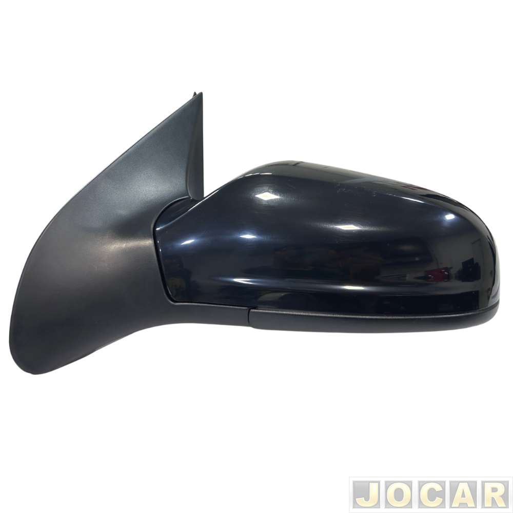 Retrovisor externo - Metagal - Vectra 2006 até 2012 - elétrico liso - preto - lado do motorista - cada (unidade) - RGQE37CE