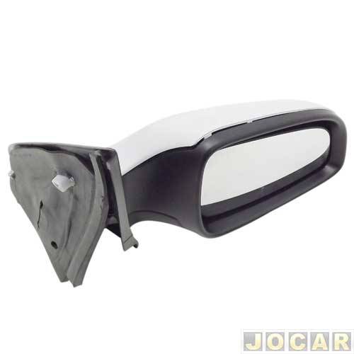 Retrovisor externo - Metagal - Vectra 2006 até 2012 - elétrico com pisca - retrátil (Foldway) - para pintar - lado do passageiro - cada (unidade) -...