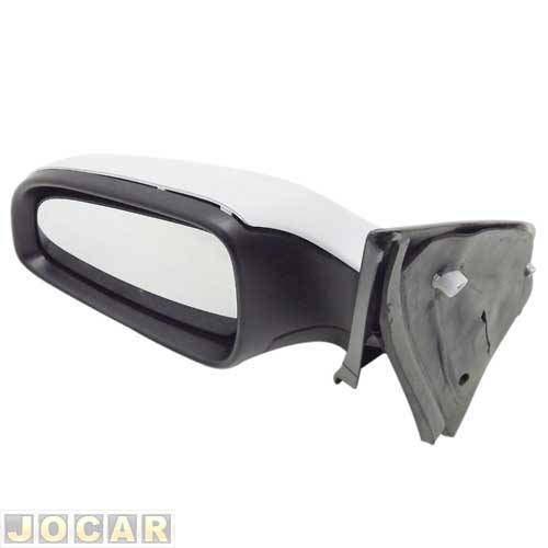 Retrovisor externo - Metagal - Vectra 2006 até 2012 - elétrico com pisca - retrátil (Foldway) - para pintar - lado do motorista - cada (unidade) - ...