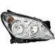 Farol principal - Hella - Vectra 2009 at 2011 - foco duplo H7/H1 - eltrico - com motor - lado do passageiro - cada (unidade) - 1EG.270.370.621