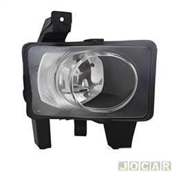 Farol de milha - Maxx Light - <b>Chevrolet Agile Effect 1.4 8V Econo.flex de 2013 at 2013</b> - Vectra 2006 at 2009 - Agile 2009 at 2013 - Montana 2011 at 2021 - lado do passageiro - cada (unidade) - 26042