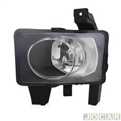 Farol de milha - Maxx Light - <b>Chevrolet Agile Effect 1.4 8V Econo.flex de 2013 at 2013</b> - Vectra 2006 at 2009 - Agile 2009 at 2013 - Montana 2011 at 2021 - lado do motorista - cada (unidade) - 26043