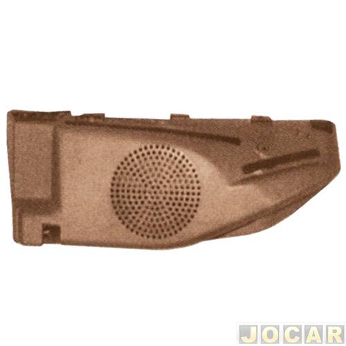 Suporte do tampão do porta-malas - Escort 1987 até 1992 - marrom - lado do passageiro - cada (unidade)