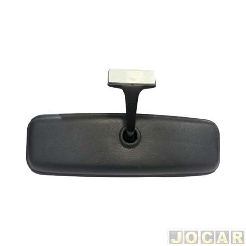 Retrovisor interno - Metagal - Escort 1983 até 1992 - Corcel II/Belina/Del Rey - plano - com fita adesiva - preto - cada (unidade) - AG10.055.00 / ...