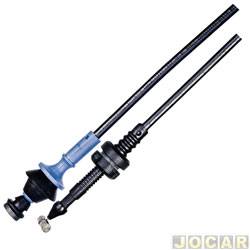 Cabo do acelerador - IKS - <b>Ford Escort GL 1.6 mpi 8V 4P de 2000 at 2003</b> - Escort 2000 at 2002 - zetec 1.6 - 812 mm - cada (unidade) - 2131