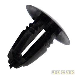 Grampo do revestimento do cap traseiro - <b>Ford Escort GL 1.8 mpi 16V 4P - hatch de 1996 at 2003</b> - Escort 1983 em diante - preto - cada (unidade)