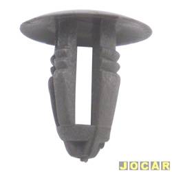 Grampo do revestimento do cap traseiro - <b>Ford Escort GL 1.8 mpi 16V 4P - hatch de 1996 at 2003</b> - Escort 1983 em diante - cinza - cada (unidade)