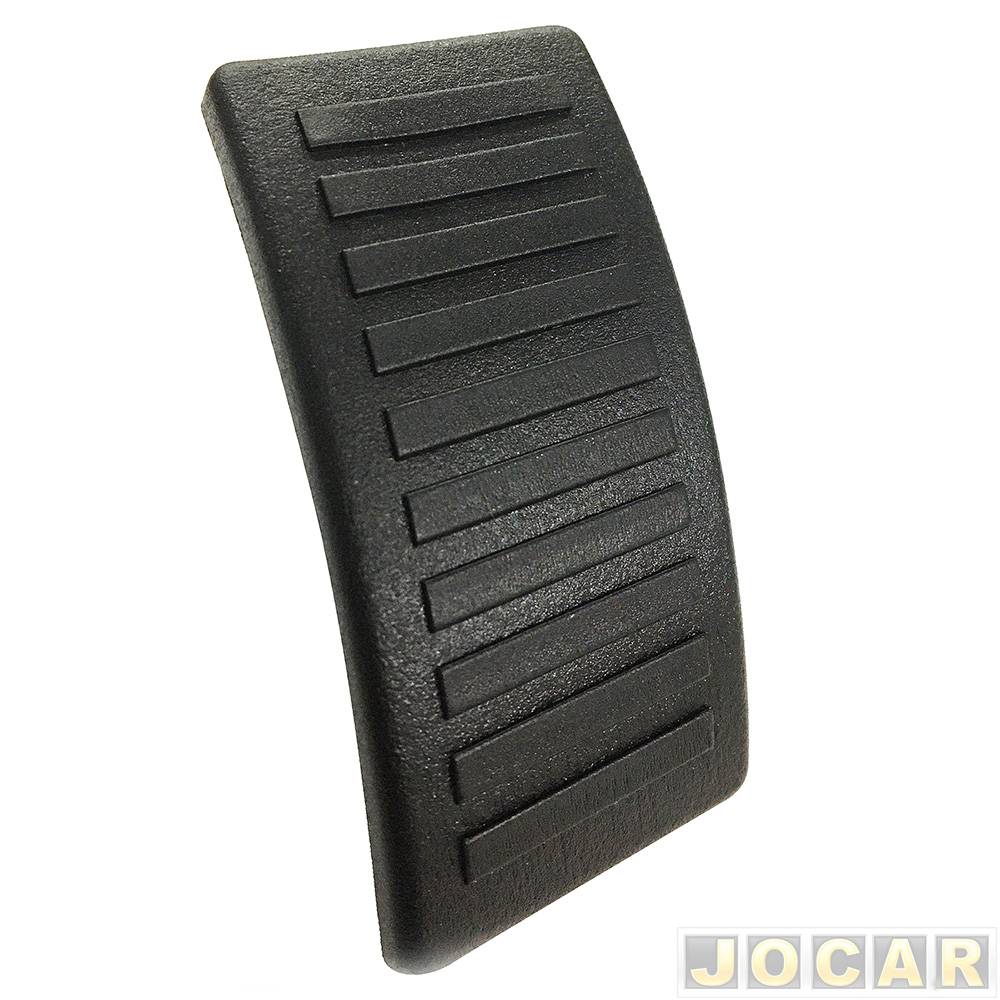 Capa de pedal - Escort 1984 até 1996 - acelerador (material de plástico) - preta - cada (unidade)