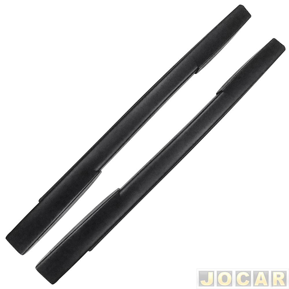 Spoiler lateral - alternativo - Escort 1993 até 1996 - 2 portas - preto - par