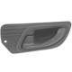 Maaneta interna da porta - Ford Ranger Cabine Simples XLT 4X2 4.0 V6 gasolina de 1998 at 2000 - Ranger 1994 at 2003 - preto - lado do motorista - cada (unidade)