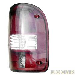 Lanterna traseira principal - importado - <b>Ford Ranger Cabine Dupla XLS 4X2 2.8 Turbo-IC diesel de 2003 at 2006</b> - Ranger 2005 at 2009 - lado do motorista - cada (unidade) - 341044