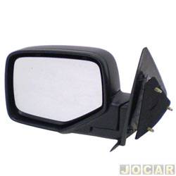 Retrovisor externo - importado - Ranger 2004 at 2009 - sem controle - preto - lado do motorista - cada (unidade) - YY8648ML