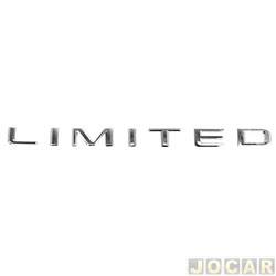 Letreiro - alternativo - <b>Ford Ranger Cabine Simples XLS 4X2 2.5 16V cmbio manual Flex de 2012 at 2016</b> - Ranger 2013 at 2016 - Limited - pequeno-mala - cromado - cada (unidade)