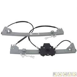 Mquina de vidro - <b>Ford Ranger Cabine Dupla XLT 4X2 2.5 16V cmbio manual Flex de 2012 at 2016</b> - Ranger 2012 at 2023 - 4 portas - eltrica para motor Mabuchi - dianteira - lado do passageiro - cada (unidade)