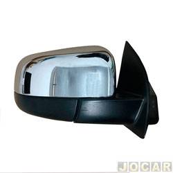 Retrovisor externo - importado - Ranger 2013 at 2023 - eltrico - cromado - lado do passageiro - cada (unidade) - YT7446CER