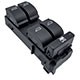 Interruptor do vidro - Kostal - Ford Ranger Cabine Simples XLS 4X2 2.3 Duratec 16V gasolina de 2009 at 2012 - EcoSport 2008 at 2012 - Ranger 2007 at 2012 - qudruplo com trava para os vidros  sem decida rpida vidros - cada (unidade) - KOS 3175000