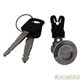 Cilindro da chave da porta - Ford Ranger Cabine Simples XLS 4X2 2.3 Duratec 16V gasolina de 2005 at 2009 - Ranger 1998 at 2012 - lado do motorista - cada (unidade)