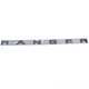 Letreiro - alternativo - Ford Ranger Cabine Simples XLS 4X2 2.5 16V cmbio manual Flex de 2012 at 2016 - Ranger 2013 at 2016 - "Ranger" grafite com preto - cada (unidade)