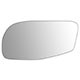 Lente do retrovisor sem base - Flabeg (Refil) - Ford Ranger Cabine Simples XLT 4X2 4.0 V6 gasolina de 1998 at 2000 - Ranger XLT 1994 at 2006 - grande - prata - lado do motorista - cada (unidade) - 1448