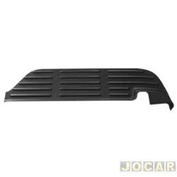 Almofada do para-choque - Tong Yang - <b>Ford F-250 Cabine Simples XLT 4X2 4.2 V6 gasolina de 1998 at 2003</b> - F250 1998 at 2007 - preta - traseiro - lado do motorista - cada (unidade) - 19284