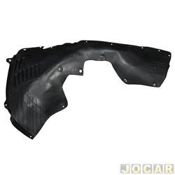 Para-barro do para-lama dianteiro - importado - <b>Ford Ranger Cabine Dupla XLS 4X2 2.5 16V cmbio manual Flex de 2016 at 2019</b> - Ranger 2017 at 2023 - lado do passageiro - cada (unidade) - 30020