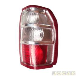 Lanterna traseira principal - importado - <b>Ford Ranger Cabine Simples XLS 4X2 2.3 Duratec 16V gasolina de 2009 at 2012</b> - Ranger 2010 at 2012 - cristal (branca) - lado do passageiro - cada (unidade) - 30940