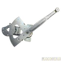 Mquina de vidro - <b>Ford Ranger Cabine Simples XLS 4X2 2.3 Duratec 16V gasolina de 2005 at 2009</b> - Ranger 1994 at 2012 - 4 portas - eltrica para motor Mabuchi - dianteira - lado do motorista - cada (unidade)