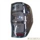 Lanterna traseira principal - importado - Ford Ranger Cabine Dupla XLS 4X2 2.5 16V cmbio manual Flex de 2012 at 2016 - Ranger 2013 at 2023 - com LED - fum - lado do passageiro - cada (unidade) - 31130.