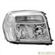 Farol principal - alternativo - Orgus - Ford Ranger Cabine Simples XLS 4X2 2.3 Duratec 16V gasolina de 2009 at 2012 - Ranger 2010 at 2012 - com pisca - lado do passageiro - cada (unidade) - FD-269LD