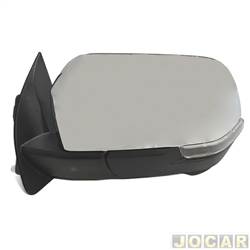 Retrovisor externo - Metagal - Ranger 2023 em diante - elet/pisca/retra/power fold/sensor ponto cego/temper/camera - cromado - lado do motorista - cada (unidade) - RFAER5CE