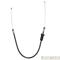 Cabo do freio de mo - Fnia - <b>Ford Ranger Cabine Simples XLS 4X2 2.3 Duratec 16V gasolina de 2005 at 2009</b> - Ranger 1997 at 2012 - 1120mm - dianteiro - cada (unidade) - 34-481
