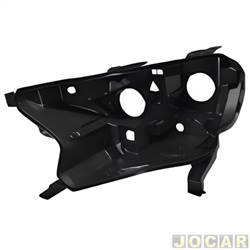 Carcaa do farol - importado - <b>Ford Ranger Cabine Dupla XLS 4X2 2.2 cmbio automtico diesel de 2019 at 2023</b> - Ranger 2016 at 2023 - lado do motorista - cada (unidade) - 32839