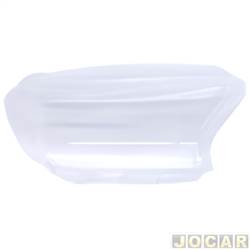 Lente do farol principal - importado - <b>Ford Ranger Cabine Dupla XLS 4X2 2.2 cmbio automtico diesel de 2019 at 2023</b> - Ranger 2016 at 2023 - lado do passageiro - cada (unidade) - 32840