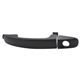 Maaneta externa da porta - Ford Ranger Cabine Simples XLS 4X2 2.5 16V cmbio manual Flex de 2012 at 2016 - Ranger 2013 at 2016 - com furo - preta - cada (unidade)