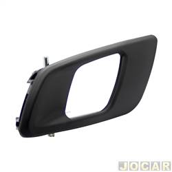 Maaneta interna da porta - Ori - <b>Ford Ranger Cabine Simples XLS 4X2 2.5 16V cmbio manual Flex de 2012 at 2016</b> - Ranger 2013 at 2019 - preta - lado do motorista - cada (unidade) - 20387