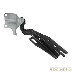 Dobradia do cap - alternativo - Ori - <b>Ford Ranger Cabine Simples XLS 4X2 2.5 16V cmbio manual Flex de 2012 at 2016</b> - Ranger 2013 at 2023 - dianteiro - lado do motorista - cada (unidade) - 20444
